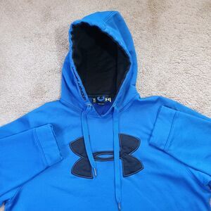 Under Armour  Activewear Hoodie Men's XL Large Graphic Drawstrings